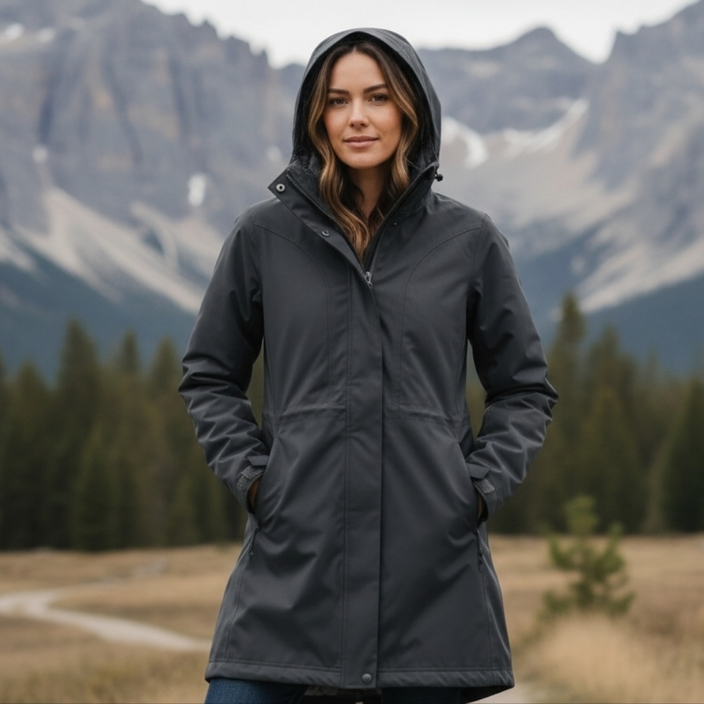 Athleta Chills Parka Hooded Ski Jacket